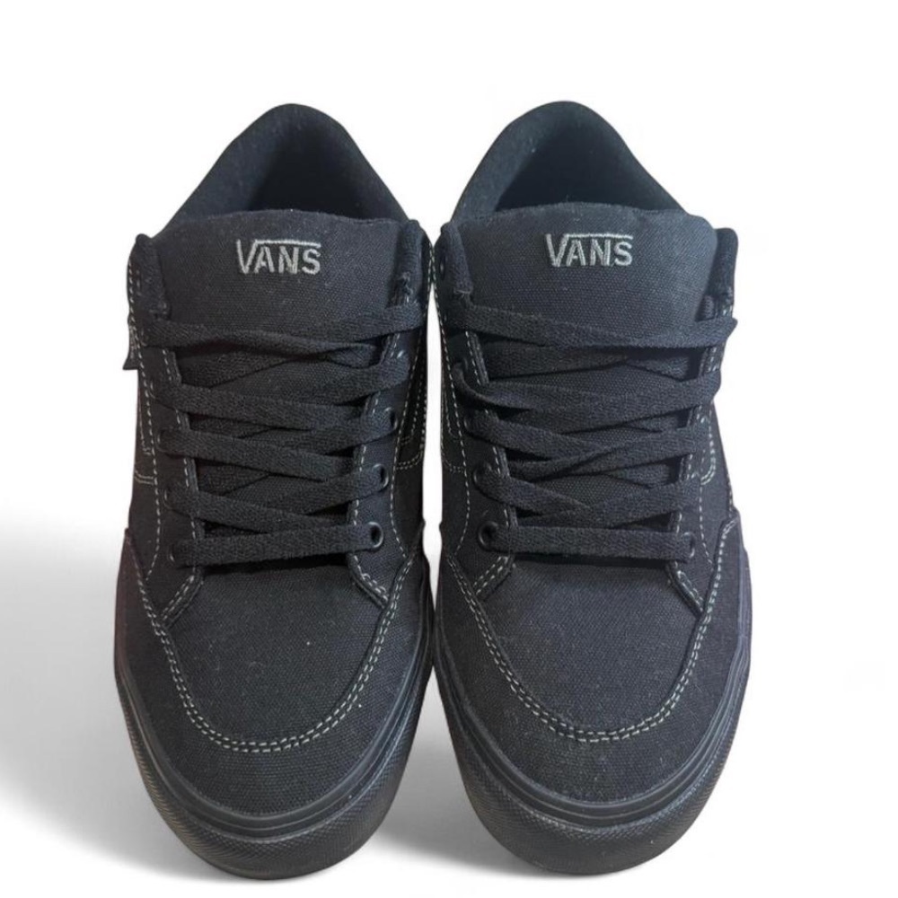 Vans Men's Black Canvas Sneakers